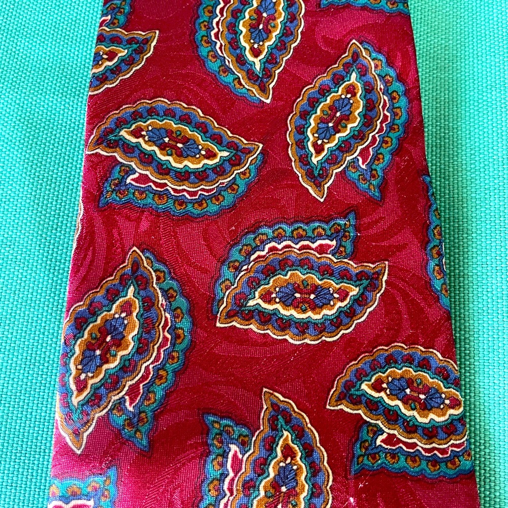 The Men’s Store Paisley Executive Business Tie Bossman Avant-Gard